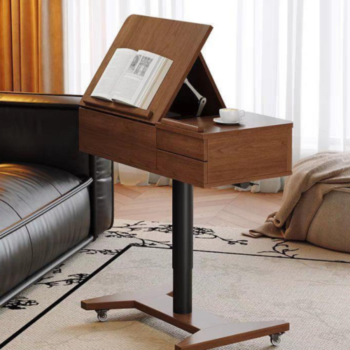 Mobile Adjustable Flip-top Vanity Table - Bedroom furniture - QONKA HOME