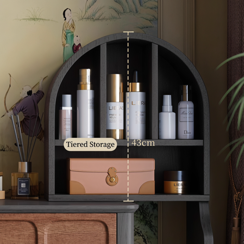 Retro Extendable Dressing Table