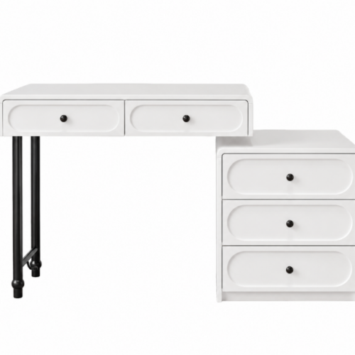 Retro Combined Dressing Table - Bedroom furniture - QONKA HOME