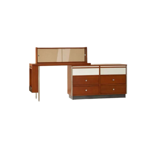 Retro Multi-functional Combined Dressing Table - Bedroom furniture - QONKA HOME