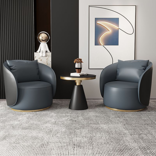 Single Seater Reception Chair - Living room furniture - QONKA HOME