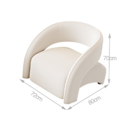 Nordic-style Modern Luxury Sofas, Curved Sofas, for Hotel Lobbies, Living Rooms - Living room furniture - QONKA HOME