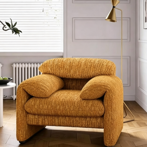 Adjustable Backrest Accent Chair - Living room furniture - QONKA HOME