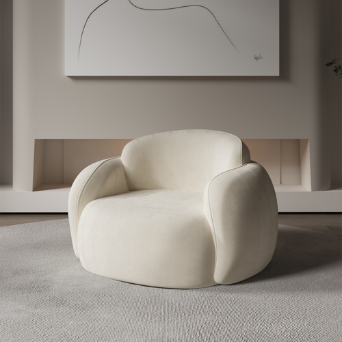 Modern Cloud-shaped Accent Chair - Living room furniture - QONKA HOME