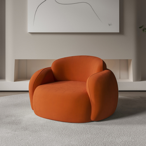 Modern Cloud-shaped Accent Chair - Living room furniture - QONKA HOME