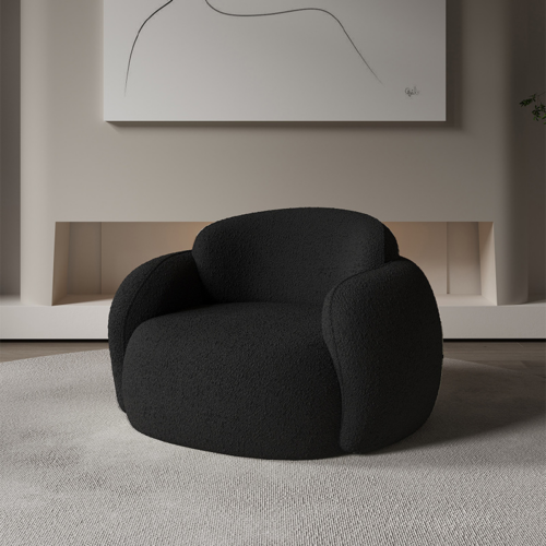Modern Cloud-shaped Accent Chair - Living room furniture - QONKA HOME