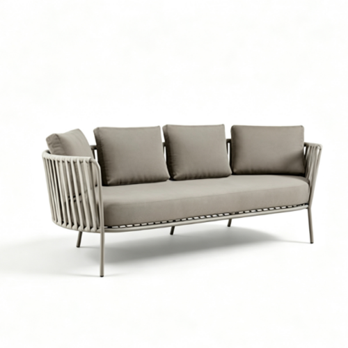Outdoor Aluminum Sofa Set - Outdoor furniture - QONKA HOME