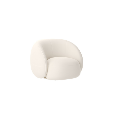 Round Bubble Single Accent Chair - Living room furniture - QONKA HOME