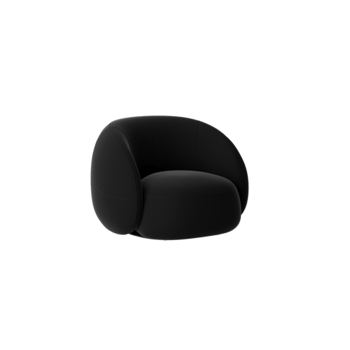 Round Bubble Single Accent Chair - Living room furniture - QONKA HOME