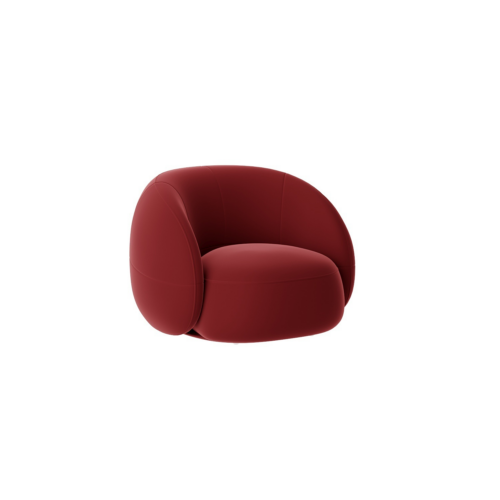 Round Bubble Single Accent Chair - Living room furniture - QONKA HOME