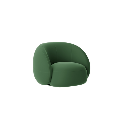 Round Bubble Single Accent Chair - Living room furniture - QONKA HOME