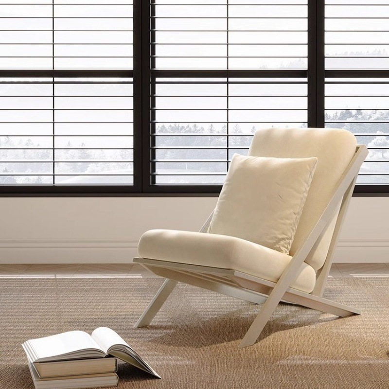 Designer Matte Velvet Leisure Accent Chair