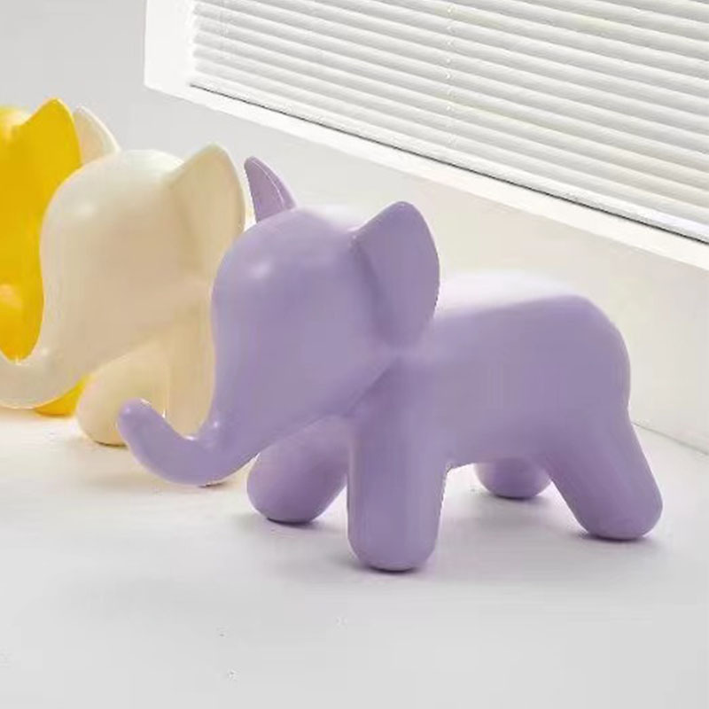 Elephant Shape Kids Plastic Stool
