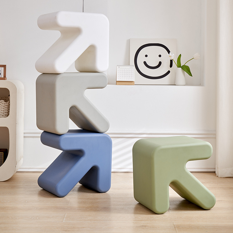 Cute Cartoon-Themed Children’s Arrow Stool