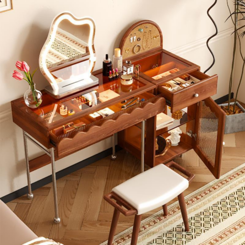 Vintage Combined Dressing Table - Bedroom furniture - QONKA HOME