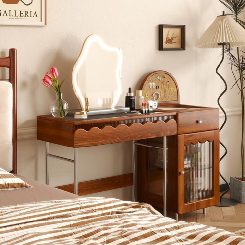 Vintage Combined Dressing Table - Bedroom furniture - QONKA HOME