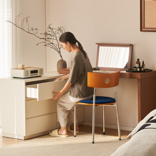 Modern Flip Mirror Combined Dressing Table - Bedroom furniture - QONKA HOME