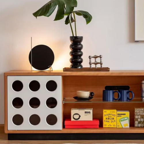 Modern Wood TV Cabinet - Living room furniture - QONKA HOME
