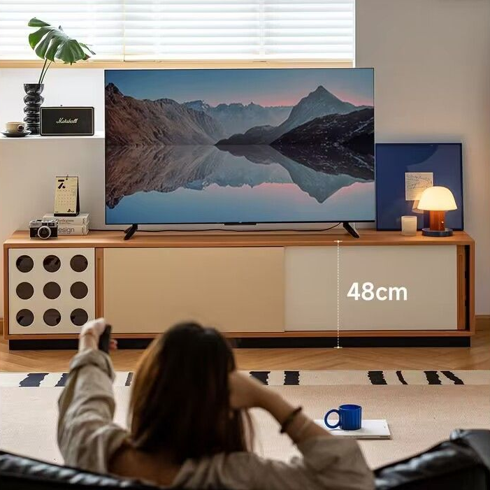 Modern Wood TV Cabinet