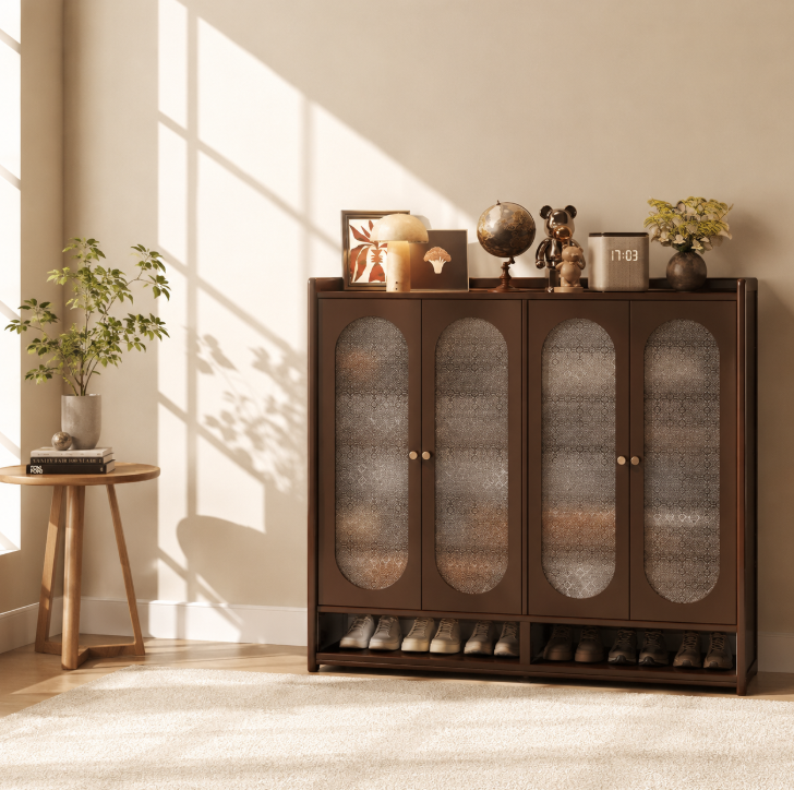 Moso Bamboo Shoe Storage Cabinet