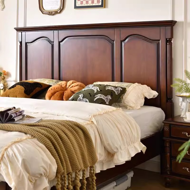 Grand American Solid Wood Platform Bed
