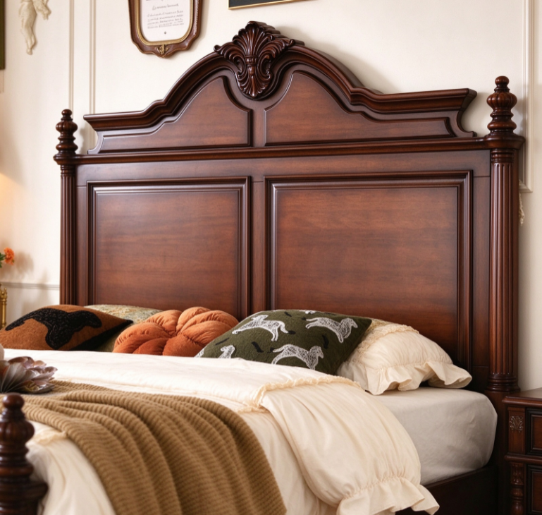 Solid Wood Platform Bed
