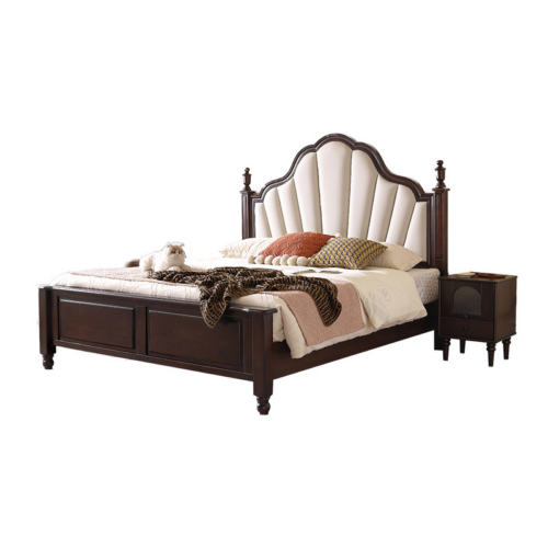 Country Style Bed - Bedroom furniture - QONKA HOME
