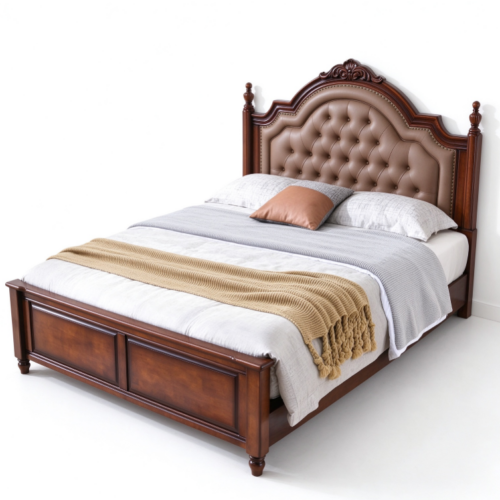 Bed for Master Bedroom - Bedroom furniture - QONKA HOME