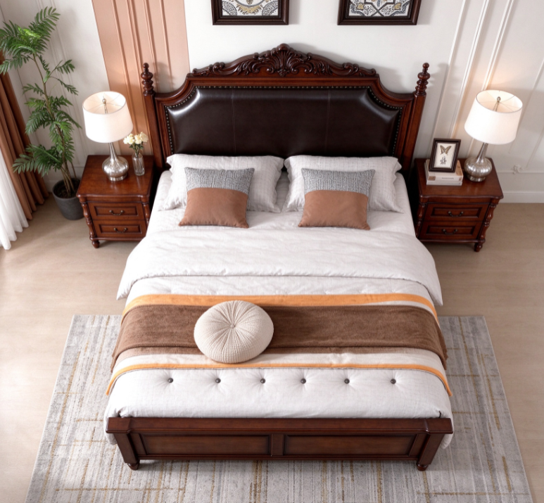Solid Wood Bed Frame