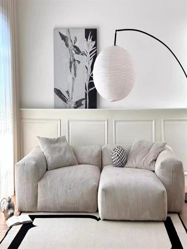 Nordic Retro Hippo Sofa: Modern and Minimalist