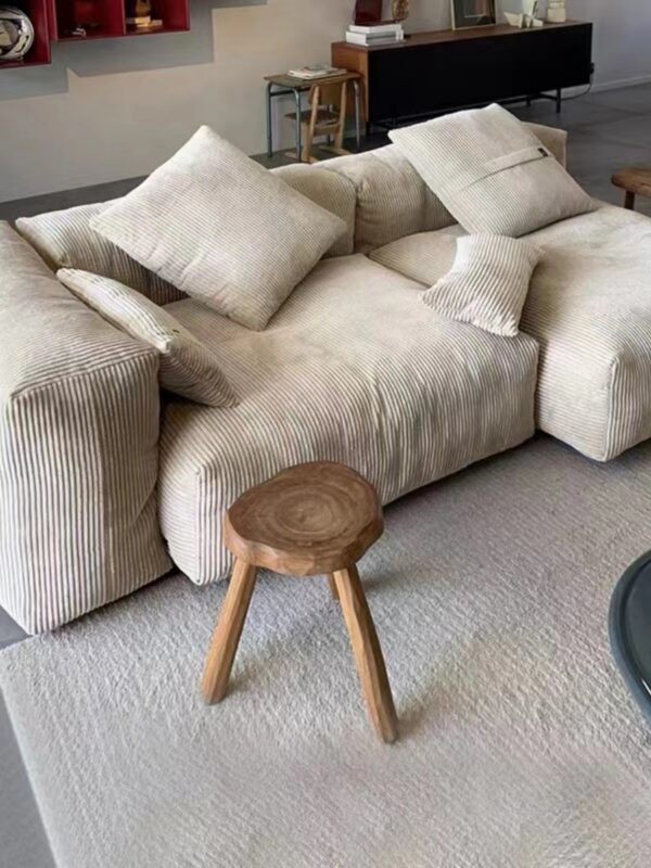Nordic Retro Hippo Sofa: Modern and Minimalist