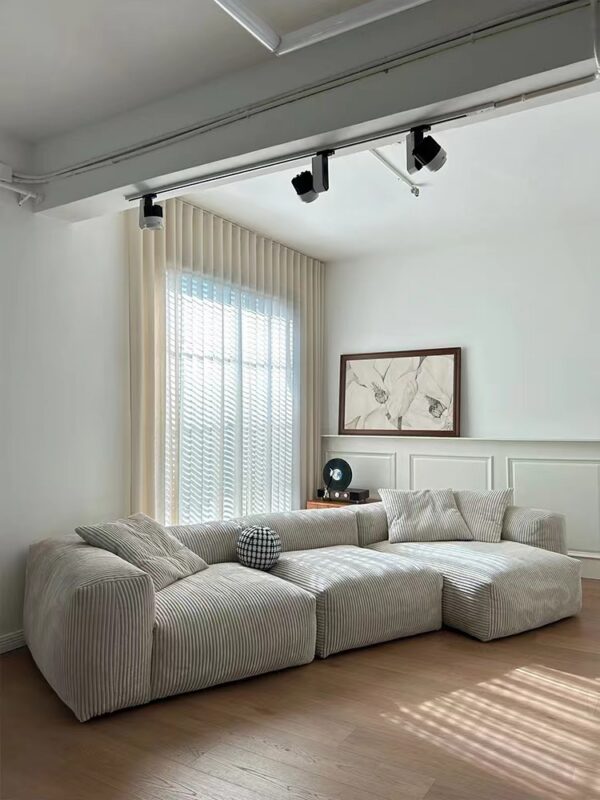 Nordic Retro Hippo Sofa: Modern and Minimalist