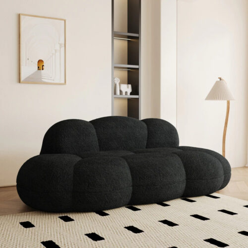 Italian Minimalist Cloud Sofa, Upholstered Sofa - Living room furniture - QONKA HOME