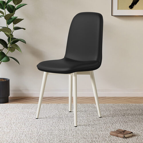 Simple Cream Style Dining Chair, French Upholstered Chair For Dining Room, Home Backrest Chair, Coffee & Leisure Chai...