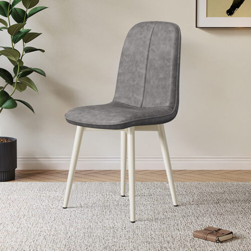 Simple Cream Style Dining Chair, French Upholstered Chair For Dining Room, Home Backrest Chair, Coffee & Leisure Chai...
