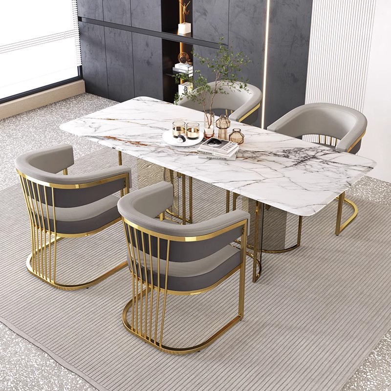 Modern Seashell Dining Chair Upholstered Faux Leather Dining Chair Modern Leisure Chair for Hotel Bistro Makeup Room