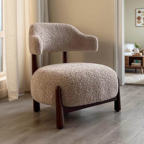 Trending Single Armchair: Modern Minimalist Lounge Chair - Living room furniture - QONKA HOME