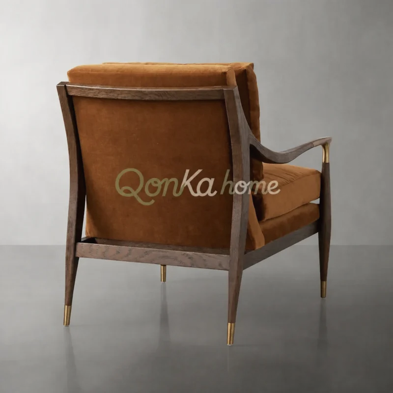 Mid-century Tufted Accent Chair