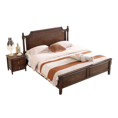 Bed——Vintage Bedroom Furniture - Bedroom furniture - QONKA HOME