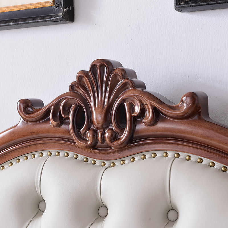 European Carved Bed