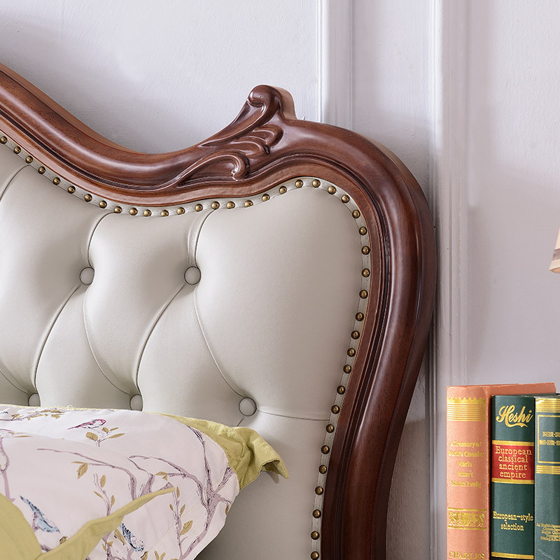 European Carved Bed