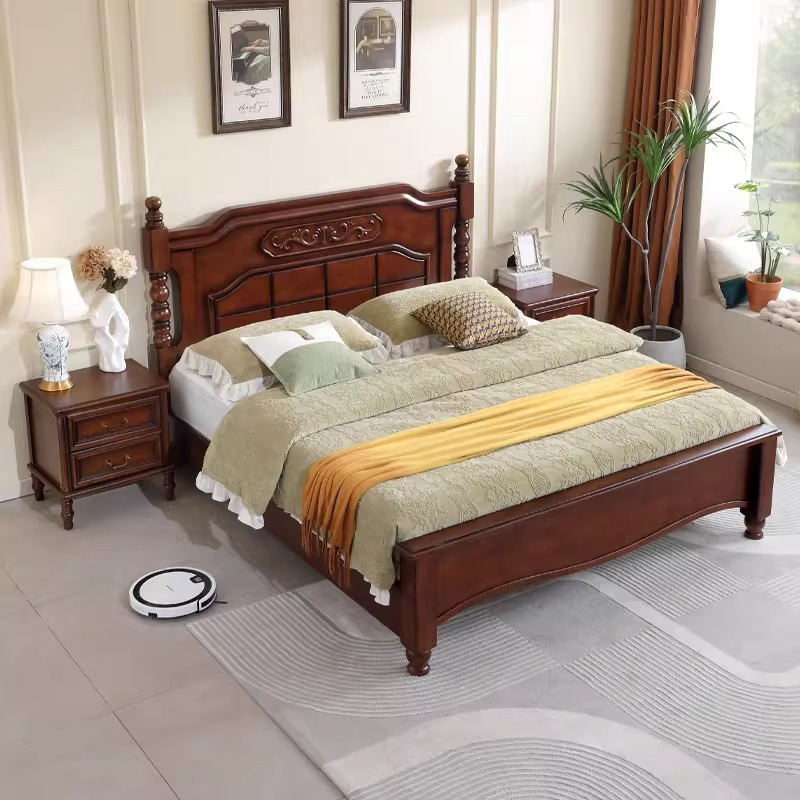 Modern Luxury Double Bed - Bedroom furniture - QONKA HOME