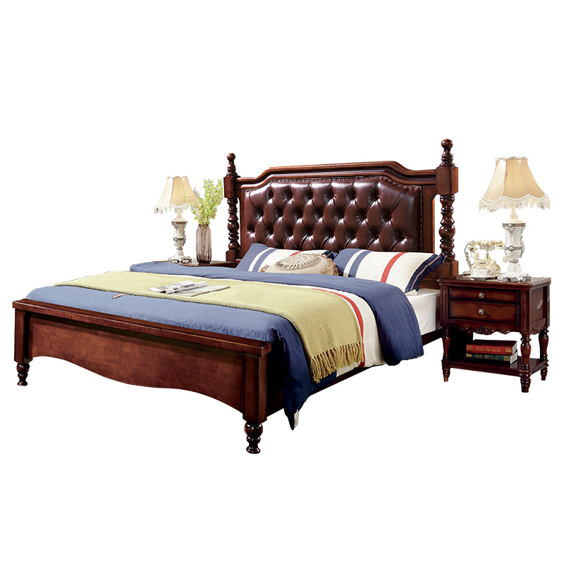 Tufted Poster Bed