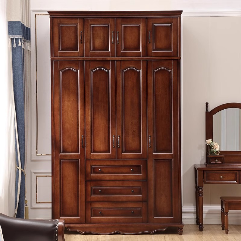 Wardrobe with Optional Topper Cabinet