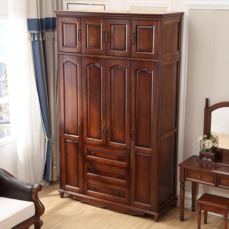 Wardrobe with Optional Topper Cabinet