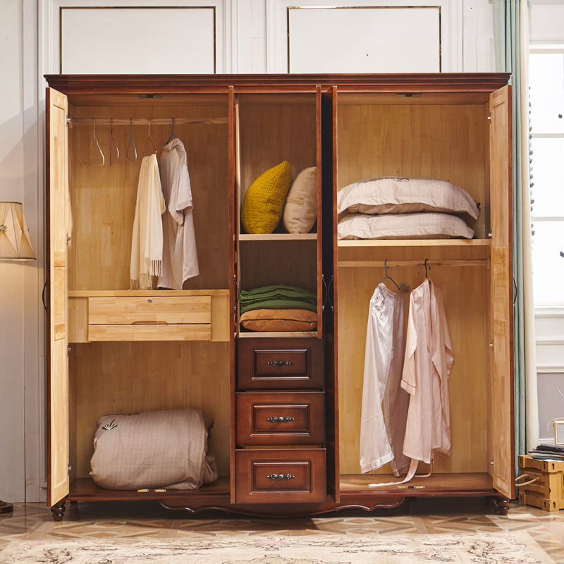 5 Door Recessed Wardrobe - Bedroom furniture - QONKA HOME