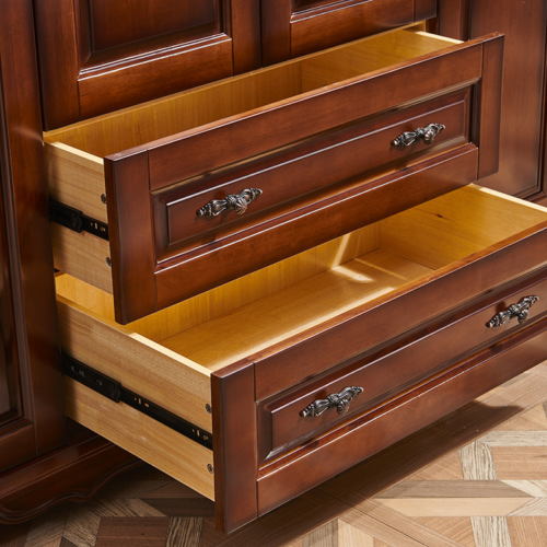 4 Door Recessed Wardrobe - Bedroom furniture - QONKA HOME