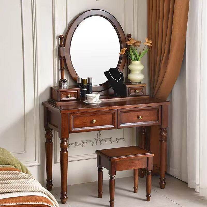 Solid Wood Dressing Table - Bedroom furniture - QONKA HOME