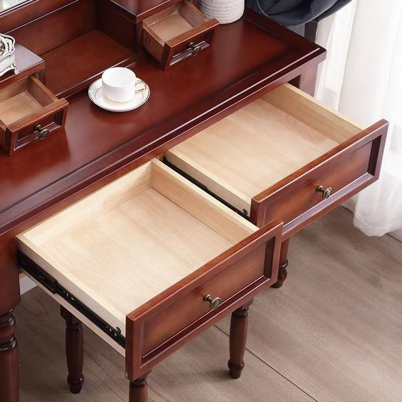 Solid Wood Dressing Table Set