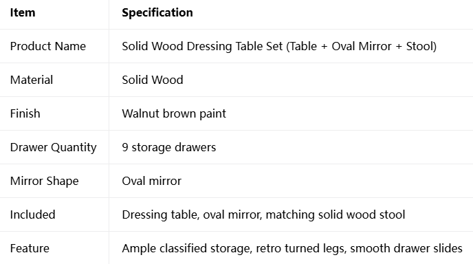 Makeup Vanity Table